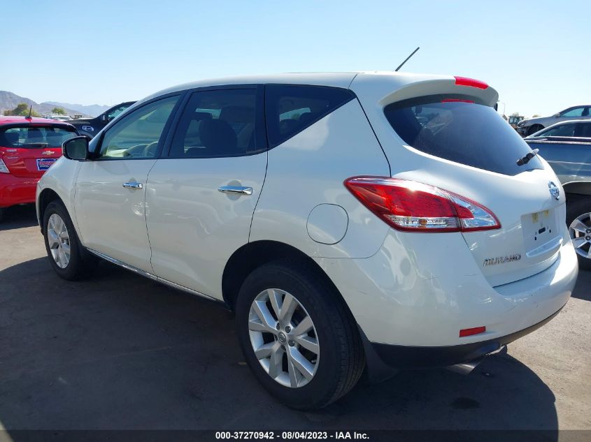 2014 NISSAN MURANO S/SV/SL/LE - JN8AZ1MU1EW410070