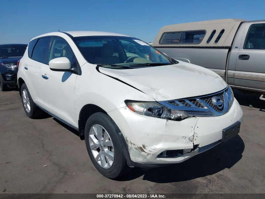 2014 NISSAN MURANO S/SV/SL/LE - JN8AZ1MU1EW410070