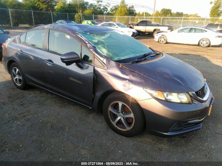 2015 HONDA CIVIC SEDAN SE - 19XFB2F7XFE219455