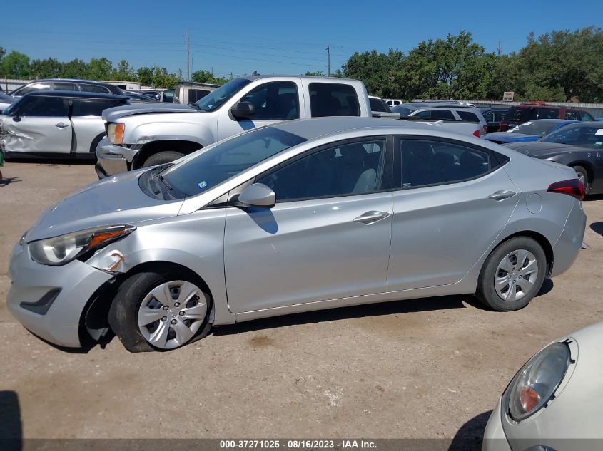2016 HYUNDAI ELANTRA SE - 5NPDH4AE8GH731591