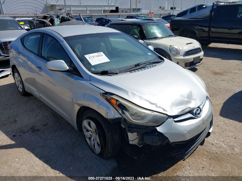 2016 HYUNDAI ELANTRA SE - 5NPDH4AE8GH731591