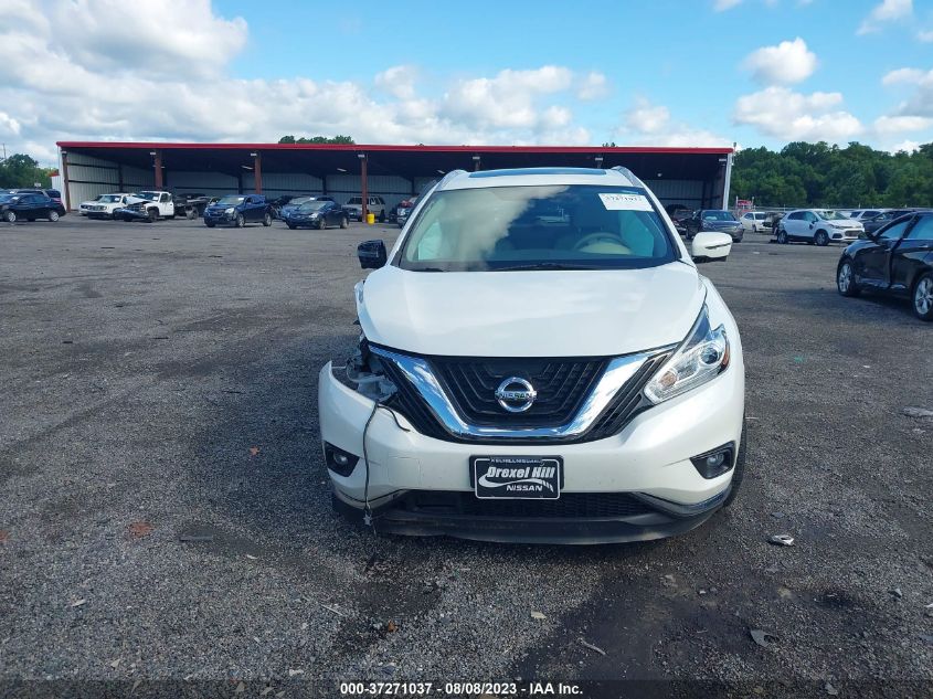 2016 NISSAN MURANO PLATINUM - 5N1AZ2MH2GN139917
