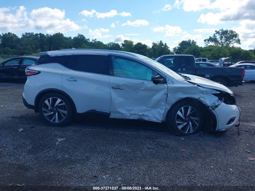 2016 NISSAN MURANO PLATINUM - 5N1AZ2MH2GN139917