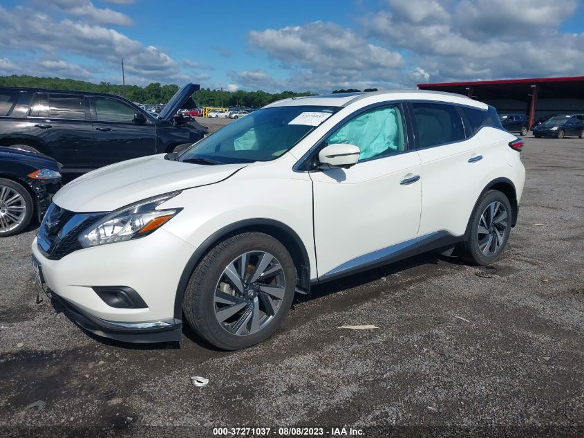 2016 NISSAN MURANO PLATINUM - 5N1AZ2MH2GN139917