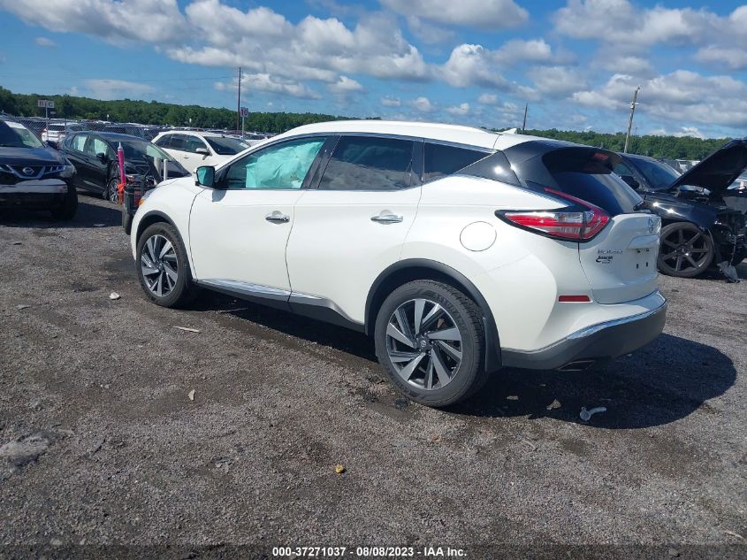 2016 NISSAN MURANO PLATINUM - 5N1AZ2MH2GN139917