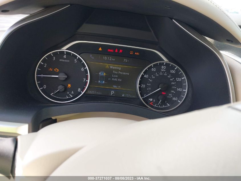 2016 NISSAN MURANO PLATINUM - 5N1AZ2MH2GN139917