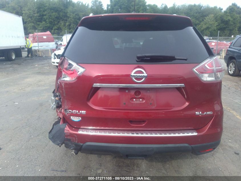 2016 NISSAN ROGUE S/SL/SV - 5N1AT2MV5GC787237