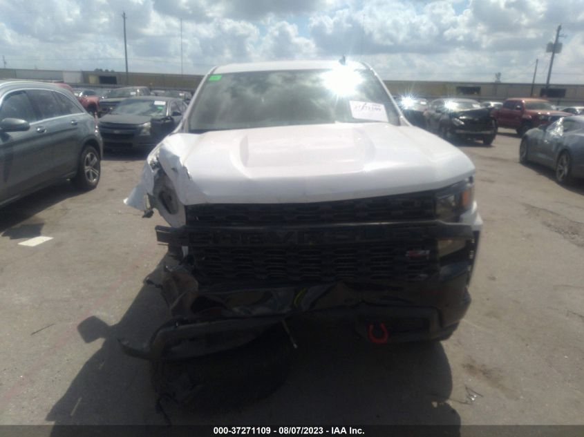 2021 CHEVROLET SILVERADO 1500 CUSTOM TRAIL BOSS - 1GCPYCEF5MZ453425