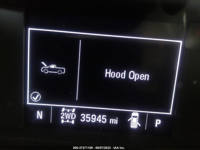 2021 CHEVROLET SILVERADO 1500 CUSTOM TRAIL BOSS - 1GCPYCEF5MZ453425