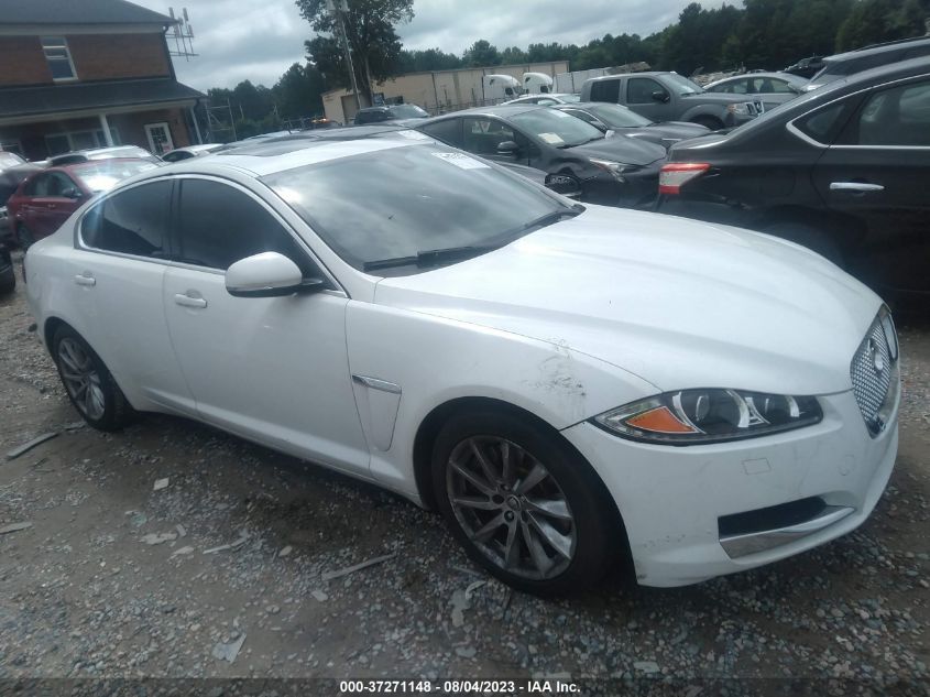 2013 JAGUAR XF I4 RWD - SAJWA0ES5DPS98142