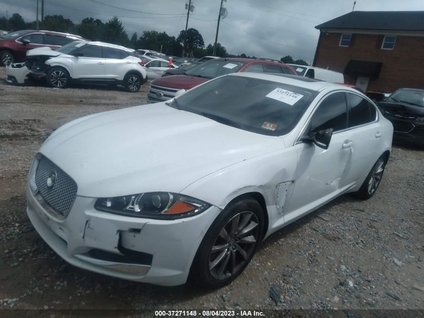 2013 JAGUAR XF I4 RWD - SAJWA0ES5DPS98142
