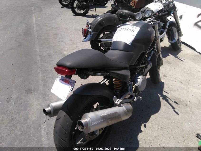2004 DUCATI M600 ZDM1RA2KX4B050515