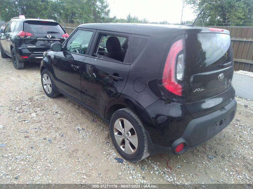 2015 KIA SOUL BASE - KNDJN2A23F7788984