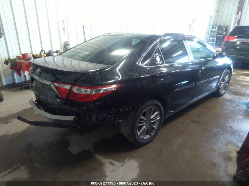 2016 TOYOTA CAMRY SE - 4T1BF1FK4GU234825