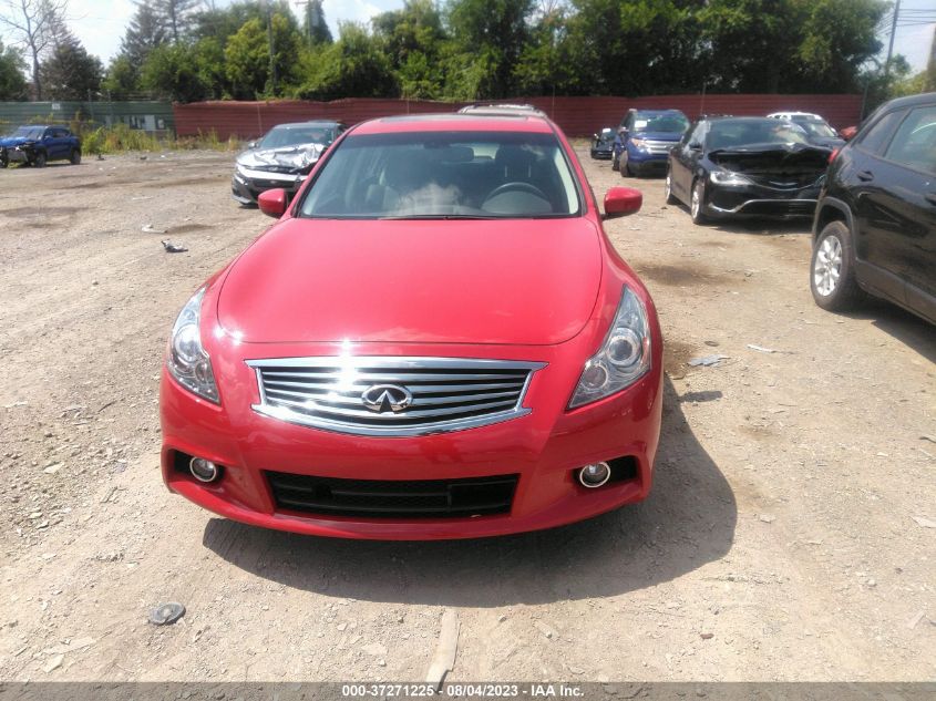 2013 INFINITI G37 SEDAN X JN1CV6AR4DM352482