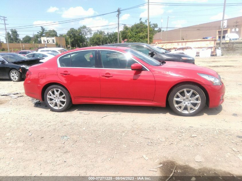 2013 INFINITI G37 SEDAN X JN1CV6AR4DM352482