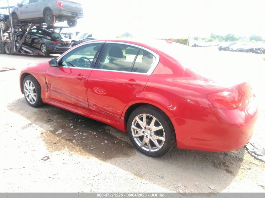2013 INFINITI G37 SEDAN X JN1CV6AR4DM352482