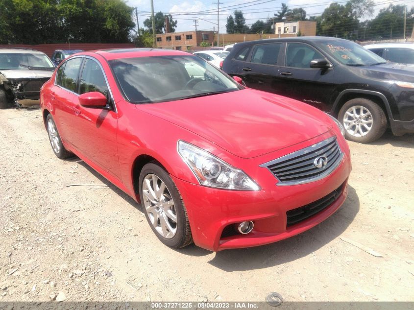 2013 INFINITI G37 SEDAN X - JN1CV6AR4DM352482