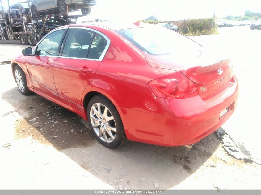 2013 INFINITI G37 SEDAN X JN1CV6AR4DM352482