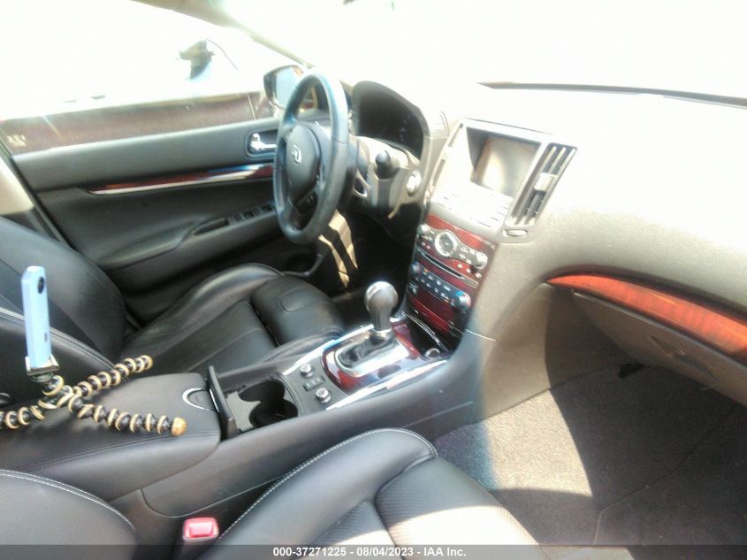 2013 INFINITI G37 SEDAN X JN1CV6AR4DM352482