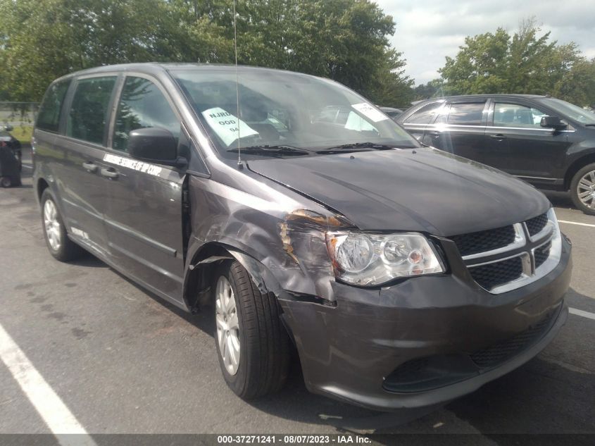 2016 DODGE GRAND CARAVAN AMERICAN VALUE PKG - 2C4RDGBG2GR107937