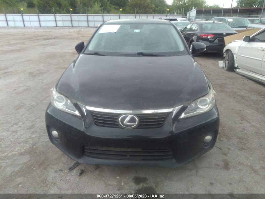 2013 LEXUS CT 200H HYBRID - JTHKD5BH7D2148751