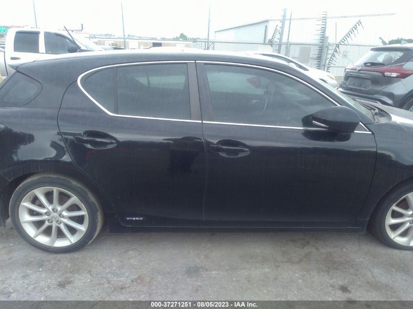 2013 LEXUS CT 200H HYBRID - JTHKD5BH7D2148751