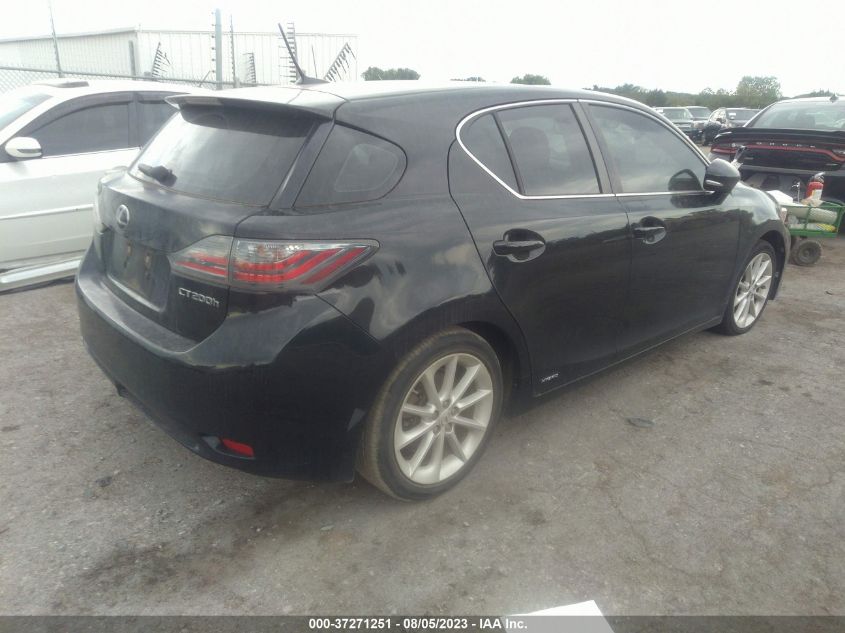 2013 LEXUS CT 200H HYBRID - JTHKD5BH7D2148751