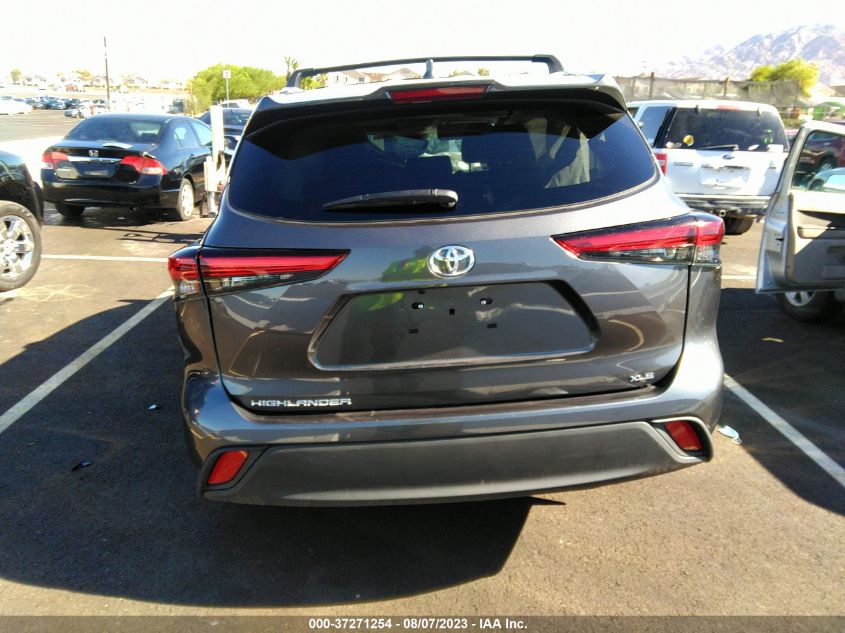 2021 TOYOTA HIGHLANDER XLE - 5TDHZRAHXMS061165