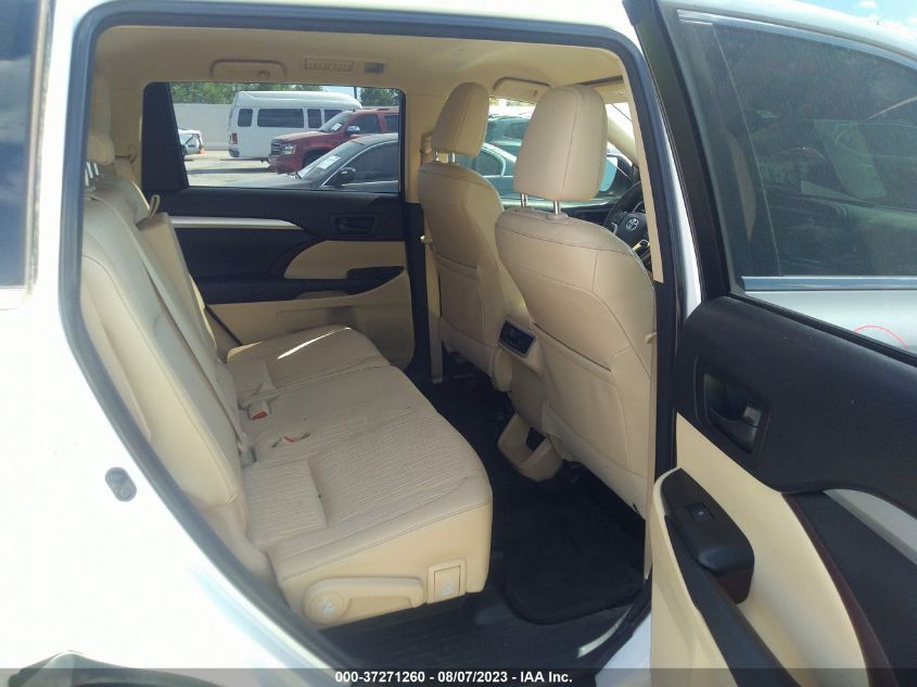 2015 TOYOTA HIGHLANDER LE - 5TDZKRFHXFS086328