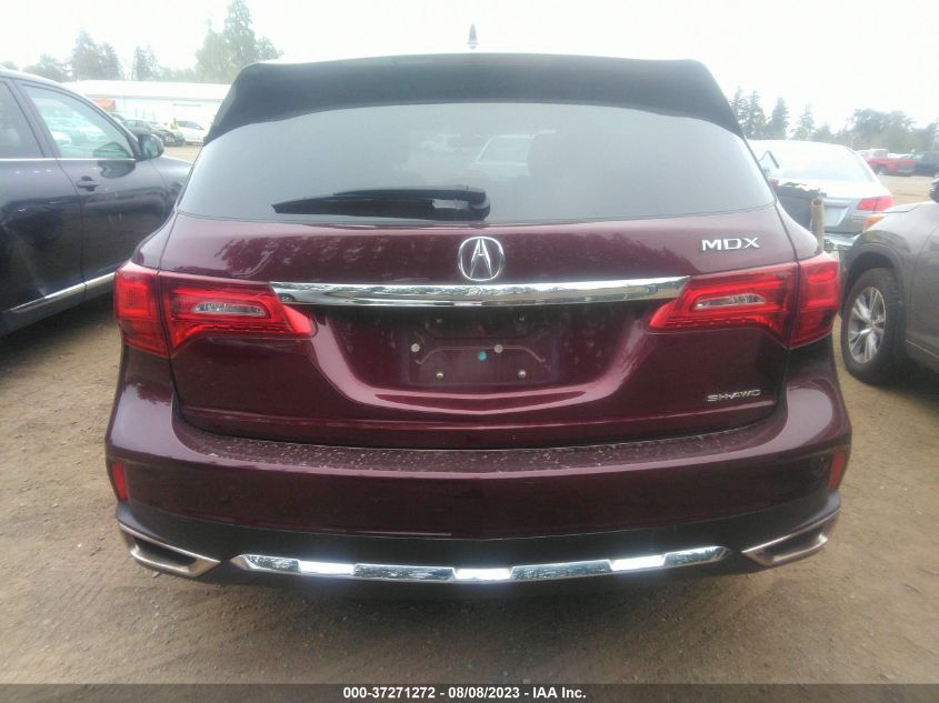 2017 ACURA MDX W/TECHNOLOGY PKG - 5FRYD4H58HB042359