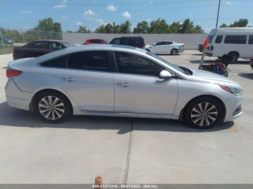 2017 HYUNDAI SONATA SPORT - 5NPE34AF2HH569969