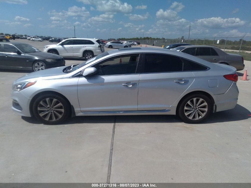 2017 HYUNDAI SONATA SPORT - 5NPE34AF2HH569969