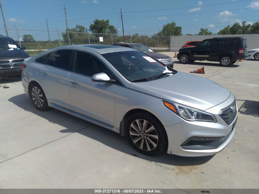 2017 HYUNDAI SONATA SPORT - 5NPE34AF2HH569969