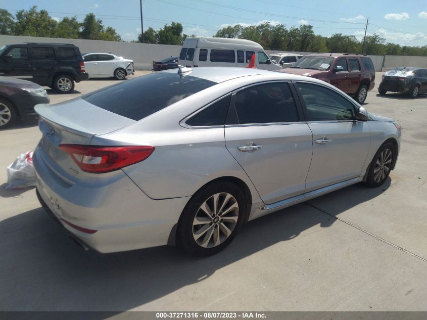 2017 HYUNDAI SONATA SPORT - 5NPE34AF2HH569969