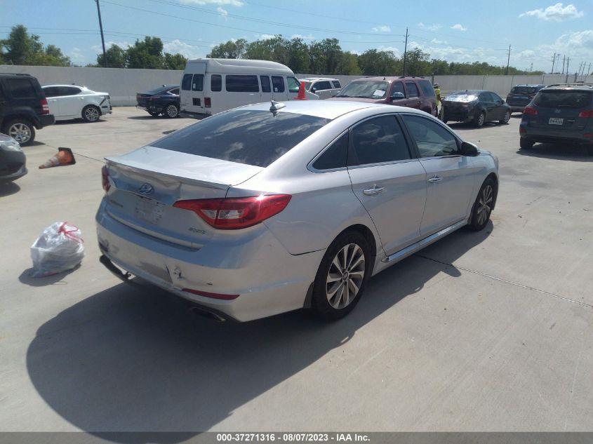 2017 HYUNDAI SONATA SPORT - 5NPE34AF2HH569969