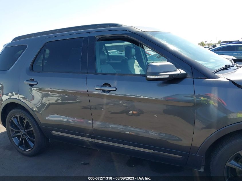 2017 FORD EXPLORER XLT - 1FM5K7D87HGD64228