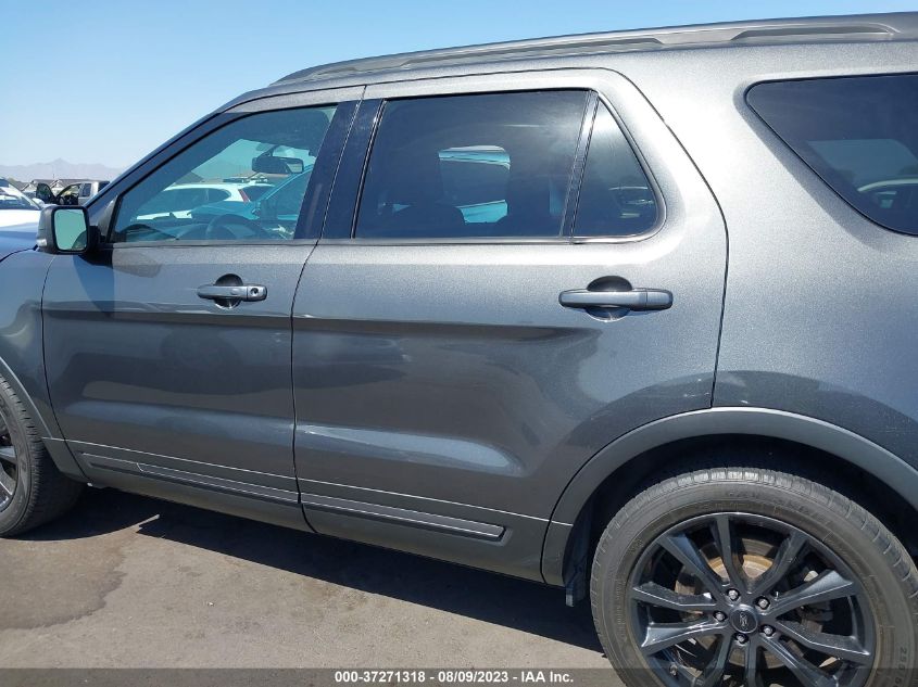 2017 FORD EXPLORER XLT - 1FM5K7D87HGD64228