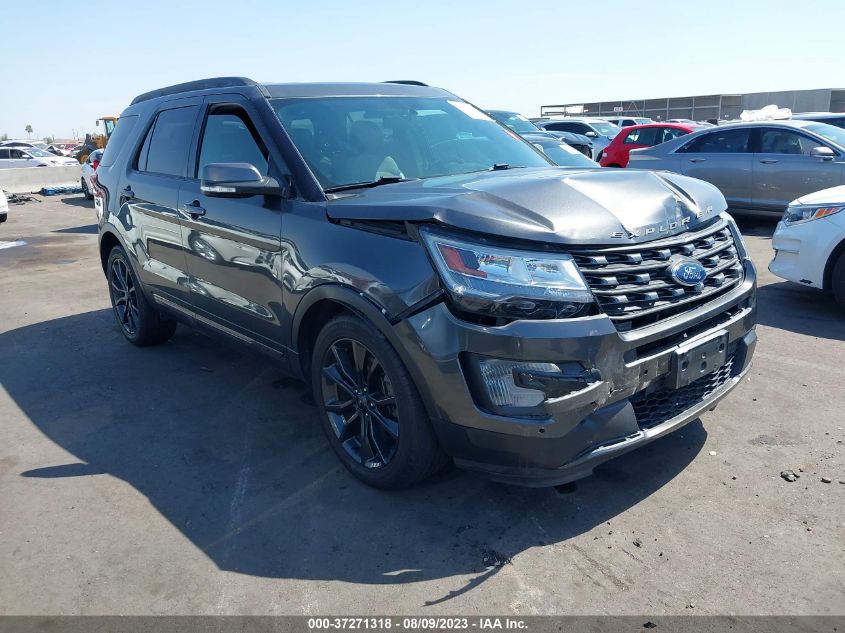 2017 FORD EXPLORER XLT - 1FM5K7D87HGD64228