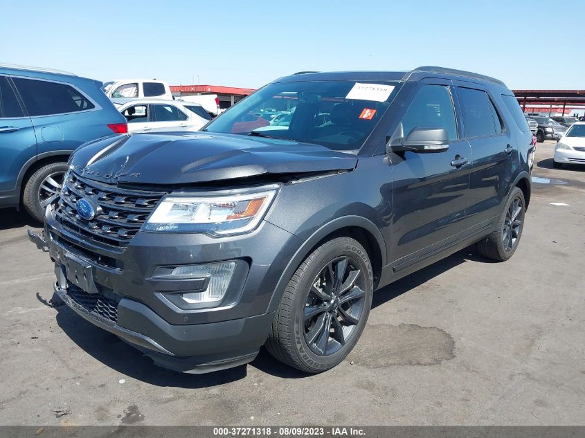 2017 FORD EXPLORER XLT - 1FM5K7D87HGD64228