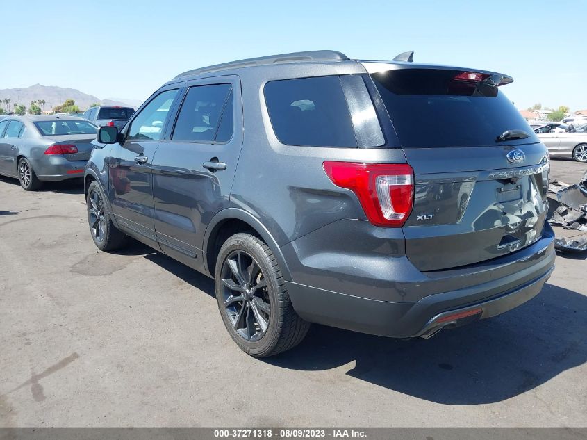 2017 FORD EXPLORER XLT - 1FM5K7D87HGD64228