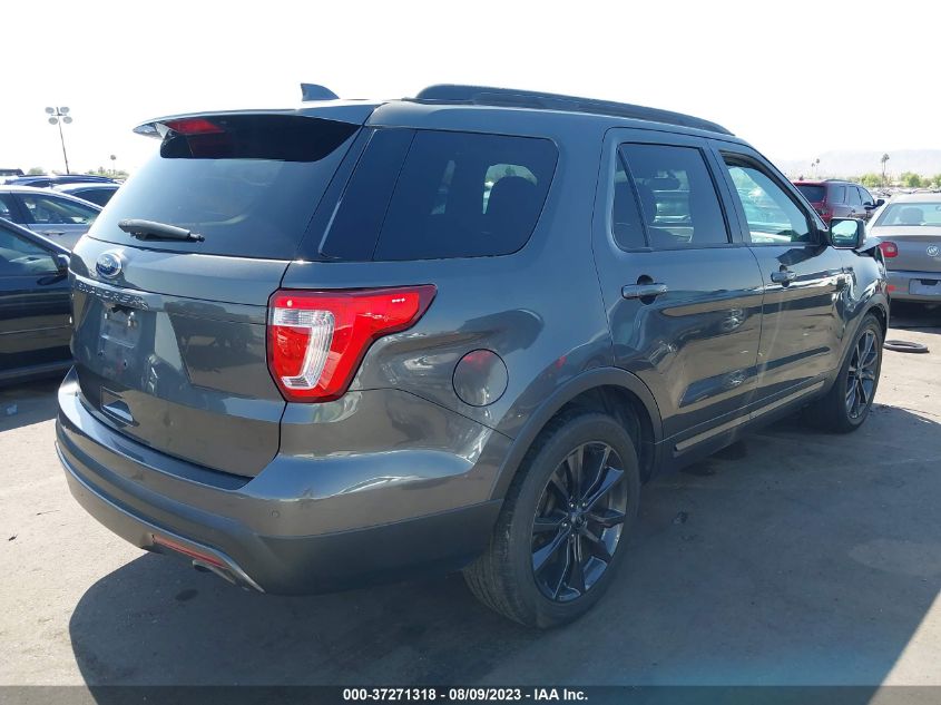 2017 FORD EXPLORER XLT - 1FM5K7D87HGD64228