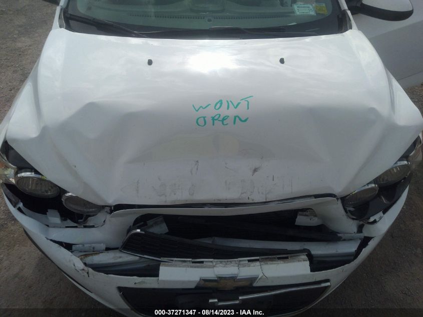2014 CHEVROLET SONIC LT - 1G1JC6SG9E4120185
