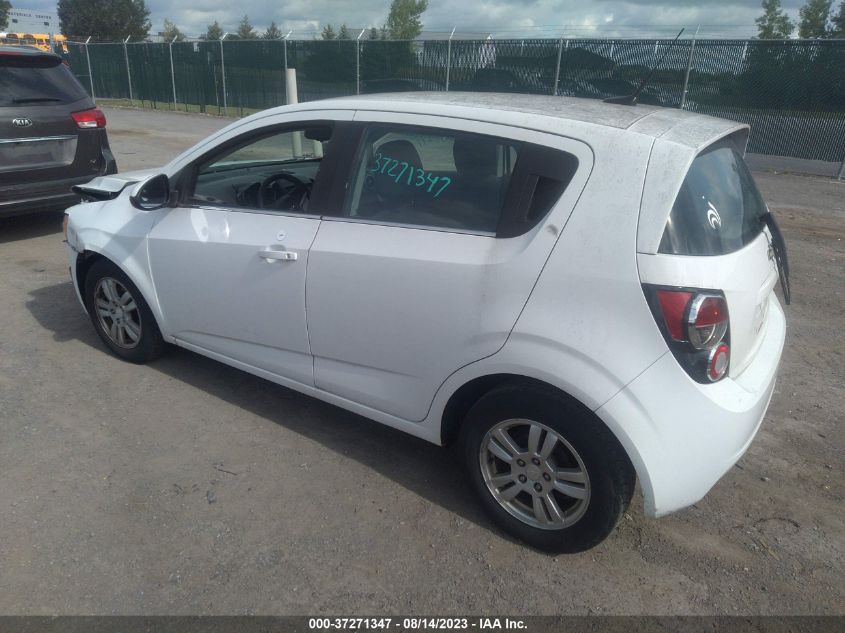 2014 CHEVROLET SONIC LT - 1G1JC6SG9E4120185