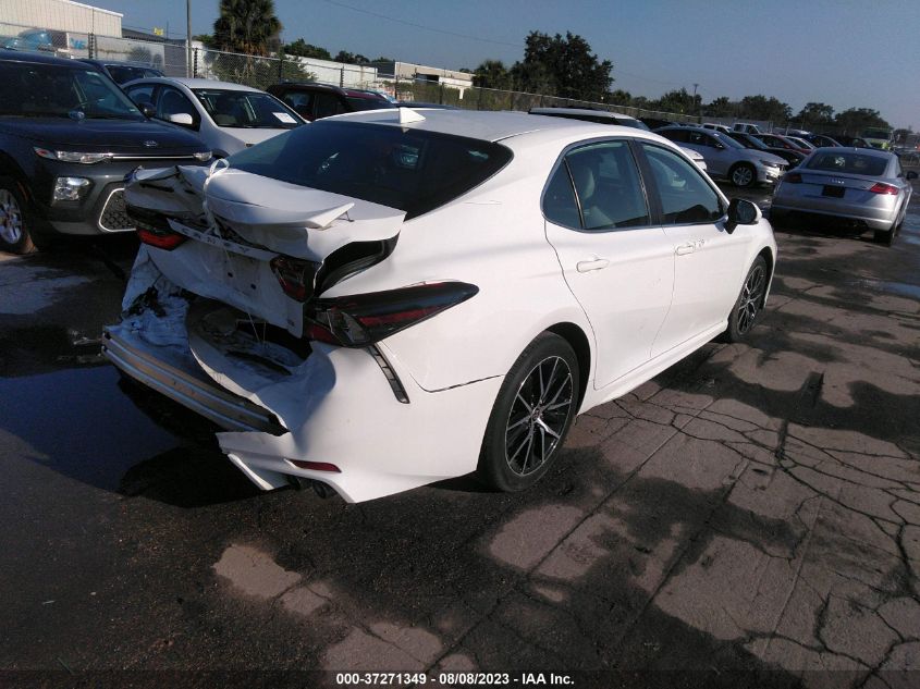 2022 TOYOTA CAMRY SE - 4T1G11AK2NU672266