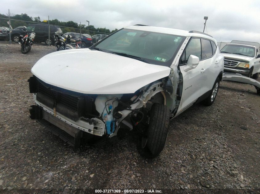 2022 CHEVROLET BLAZER LT - 3GNKBCR43NS166076