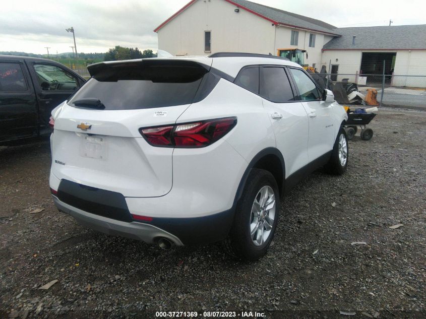 2022 CHEVROLET BLAZER LT - 3GNKBCR43NS166076