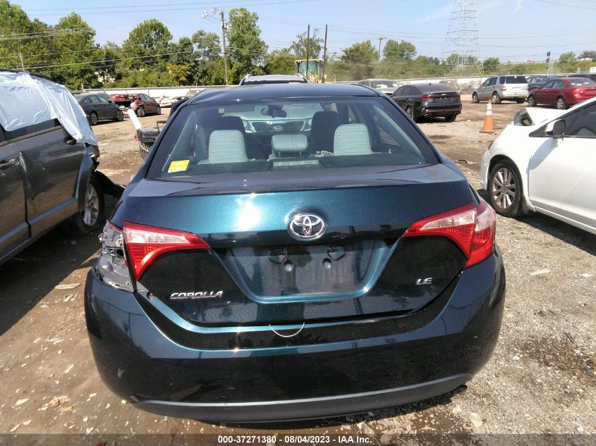 2017 TOYOTA COROLLA L/LE/XLE/SE - 2T1BURHE5HC863217