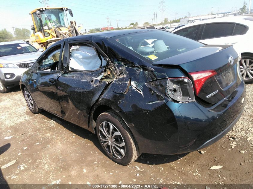 2017 TOYOTA COROLLA L/LE/XLE/SE - 2T1BURHE5HC863217