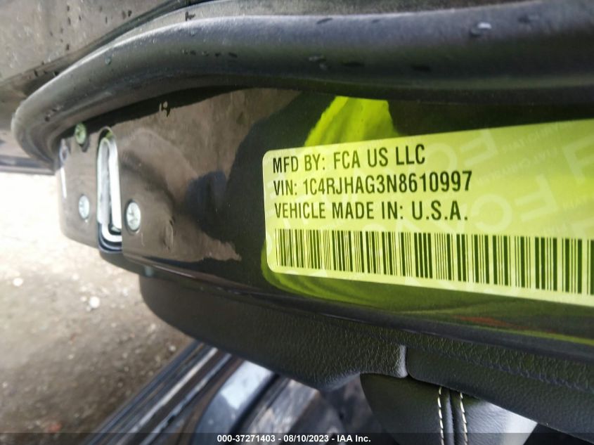 2022 JEEP GRAND CHEROKEE ALTITUDE - 1C4RJHAG3N8610997